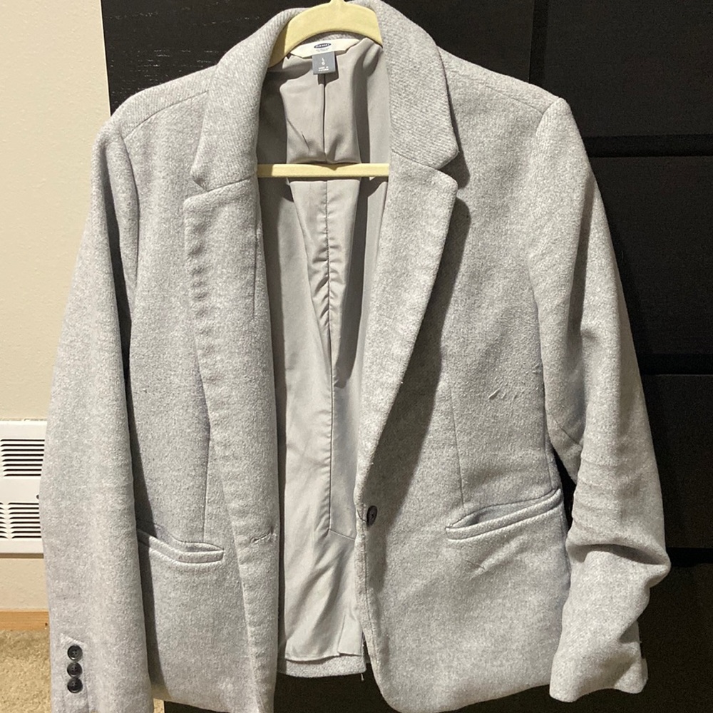 Gray Blazer
